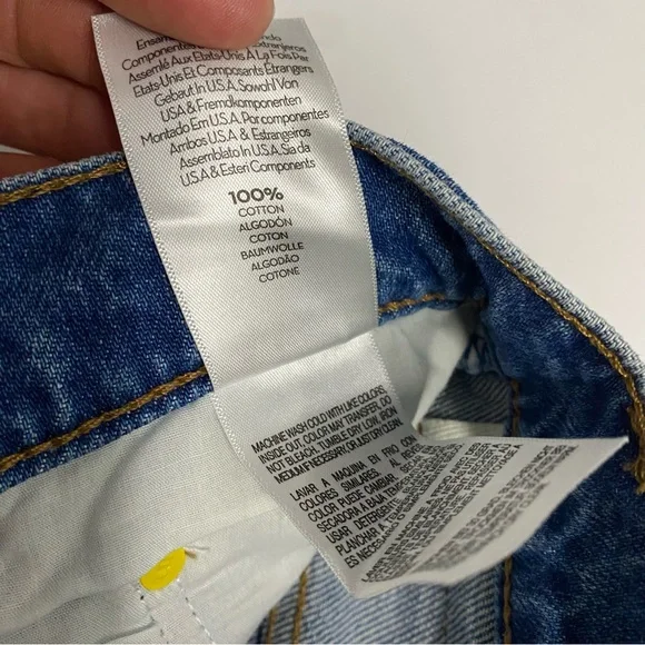 NEW Mother Snacks High Waisted Twizzy Skimp Jeans Size 29